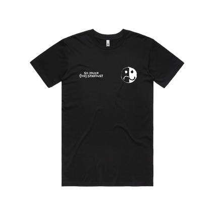 Smile/Frown Logo Black T-Shirt