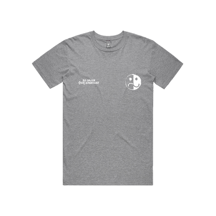 Smile/Frown Logo Grey T-Shirt