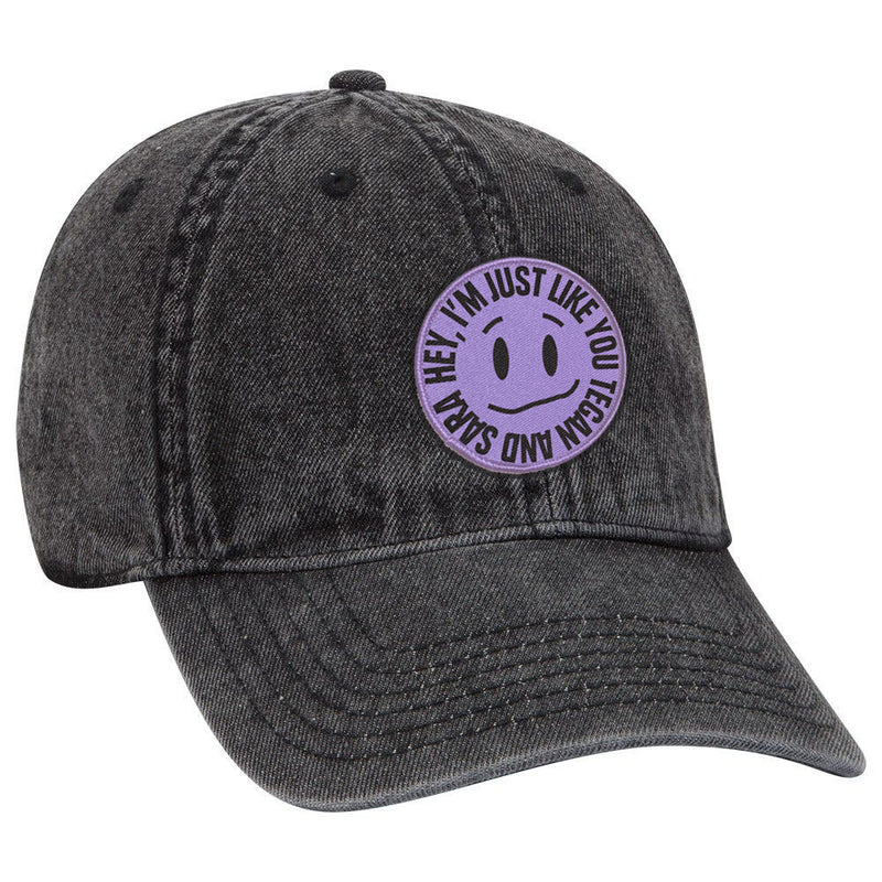 Kinda Smiley Denim Cap