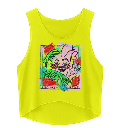 "I Like It” Juniors Flowy Tank